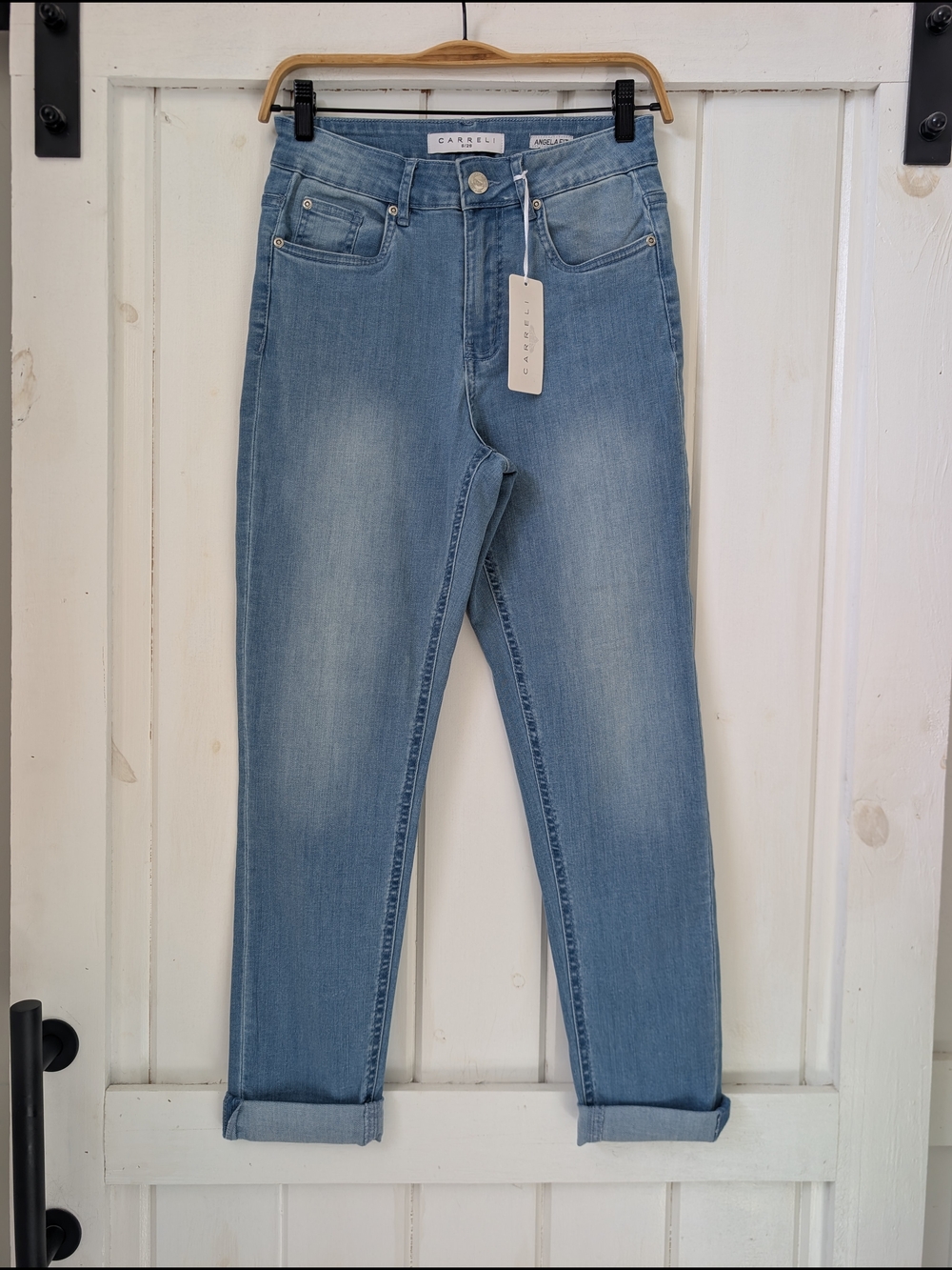 CARRELI Angela Fit Light Denim Jeans NWT | Size 6/29
